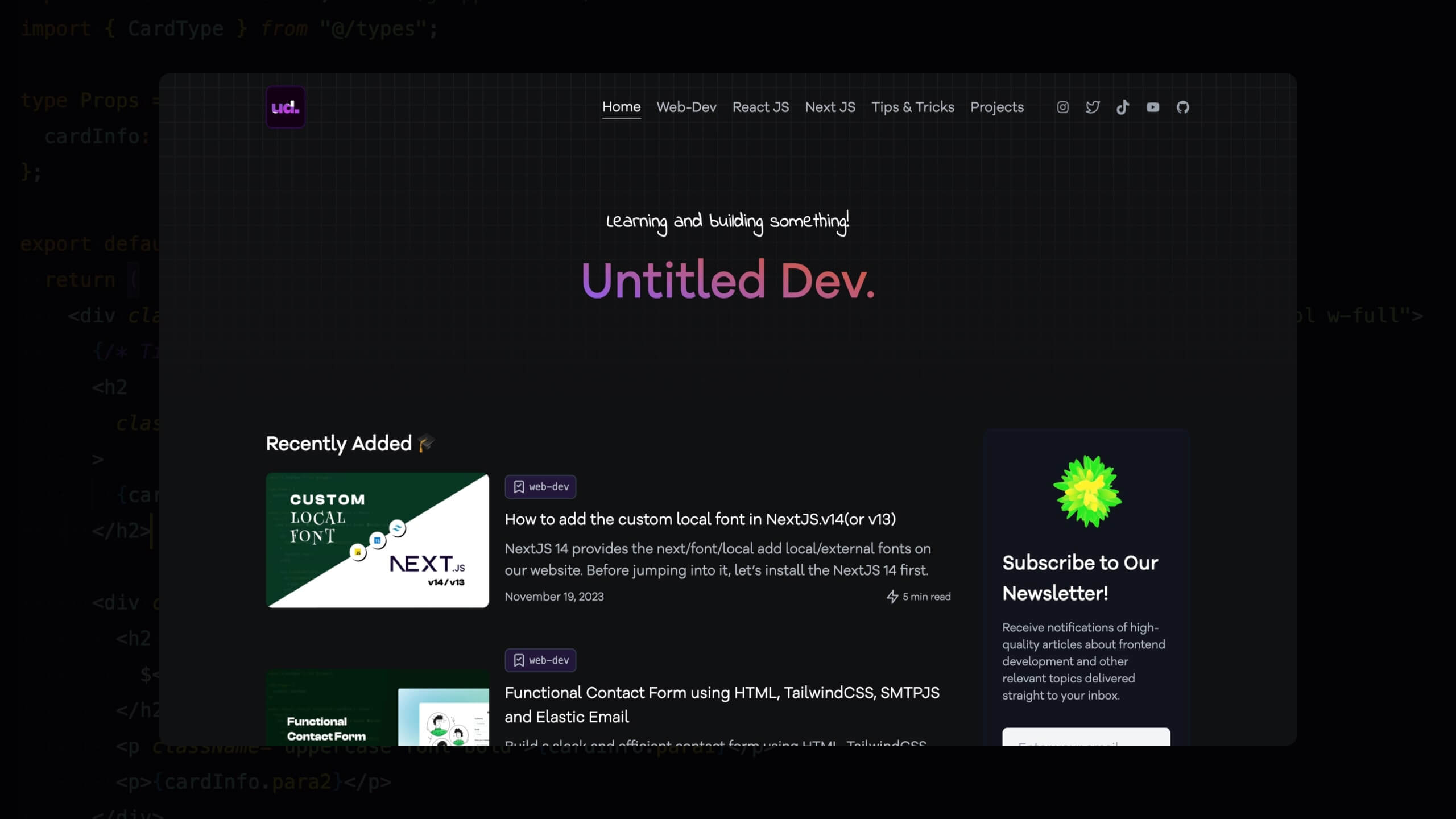 Untitled Dev. | Highlands Tech